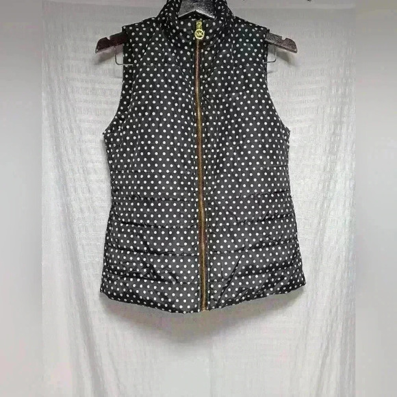 Micheal Kors polka dot vest.  Ladies size s - Picture 1 of 8
